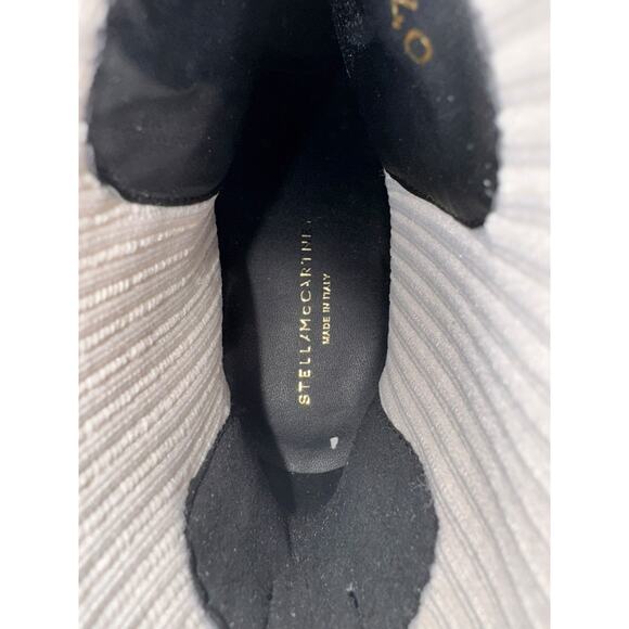 Stella McCartney NIB Skyla Alter Platform Ankle Boots in Gray Size 40 - Picture 8 of 11